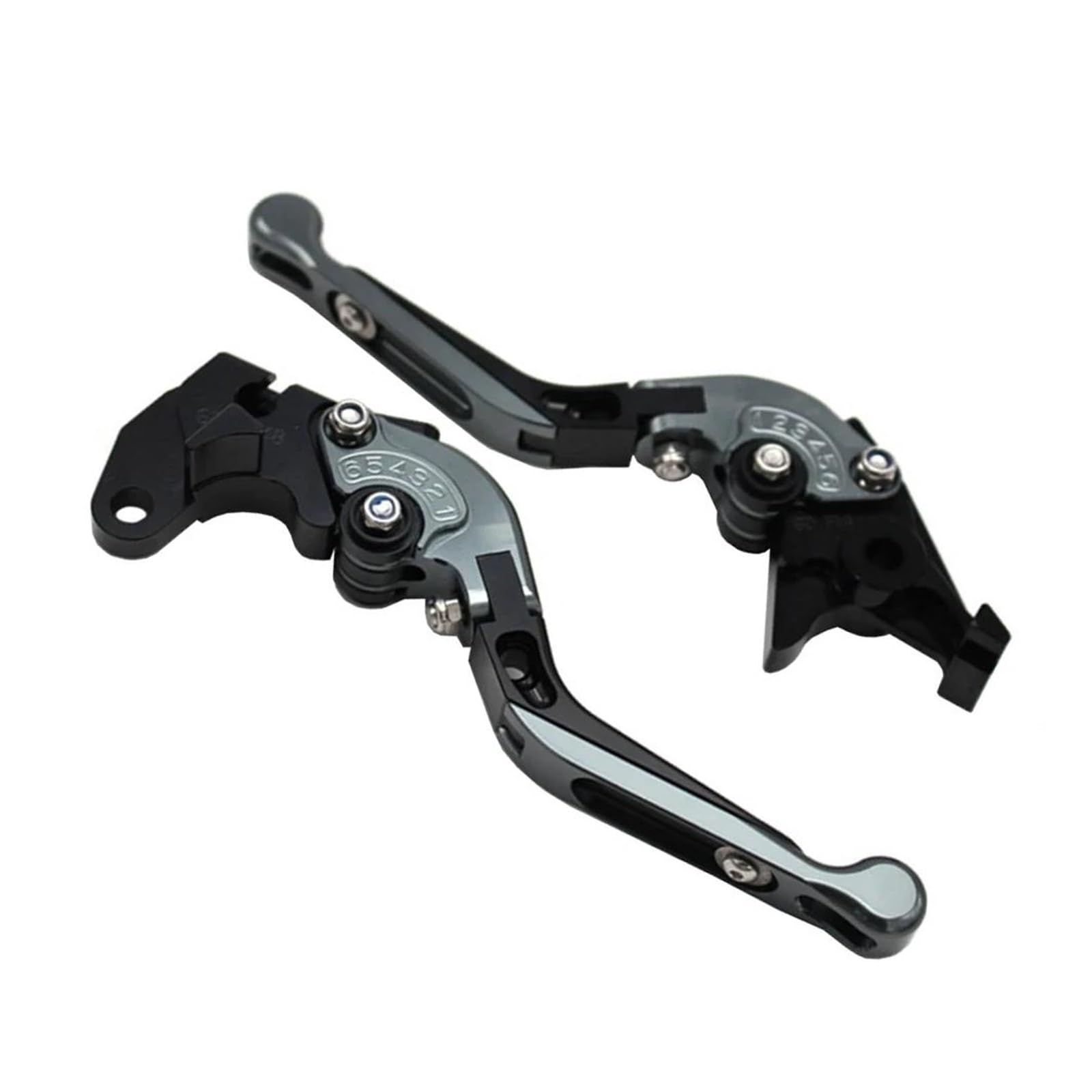 Usqbuzhhk H Brake Clutc Lever Motorcycle Brake Clutc Levers Andle Bar Grips For Xmax X-Max400 Xmax 250 Xmax300 Xmax125 2025 Adjustable Folding Extendable(H)