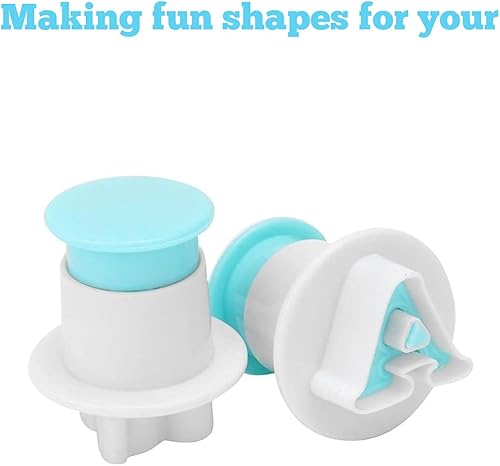 Miniatura 5 de Mini molde de émbolo de galletas de plástico con letras que giran para pastel de azúcar, modelo digital de galletas, herramienta de decoración de