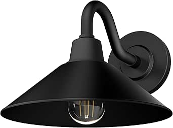 Hunter 46021 Skyflow - 1 Light Outdoor Small Wall Mount-8 Inches Tall and13.25 Inches Wide