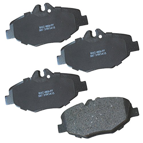 Image of Bendix Premium SBC987 Ceramic Front Brake Pads for Mercedes-Benz E280 2009-2008, E320 2009-2003, E350 2009-2006