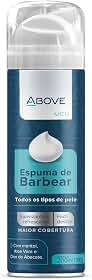 Above Espuma De Barbear 200 Ml 190G 1 Unidade