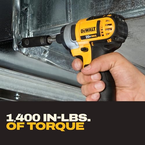 DEWALT 20V Max Cordless Drill Combo Kit, 2-Tool (DCK240C2),Yellow/Black Drill Driver/Impact Combo Kit by DEWALT - Image 8