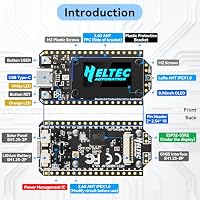 Meshnology ESP32 LoRa V4 Dev Board + L76 GNSS-Modul, verbessertes ESP32-S3 LoRa WLAN Bluetooth 2 MB PSRAM 16 MB Flash 863-928 MHz Antennen OLED Unterstützt GPS Solar für Arduino Meshtastic LoRaWAN – Ansicht 3