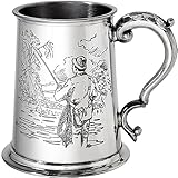 [Une Pinte Chope] – Le Chope lui-même peut contenir confortablement une pinte (568 ml). H : 115 mm B : 115 mm La poignée est solide et robuste, vous donnant une sensation de sécurité dans votre main tout en sirotant votre infusion préférée !