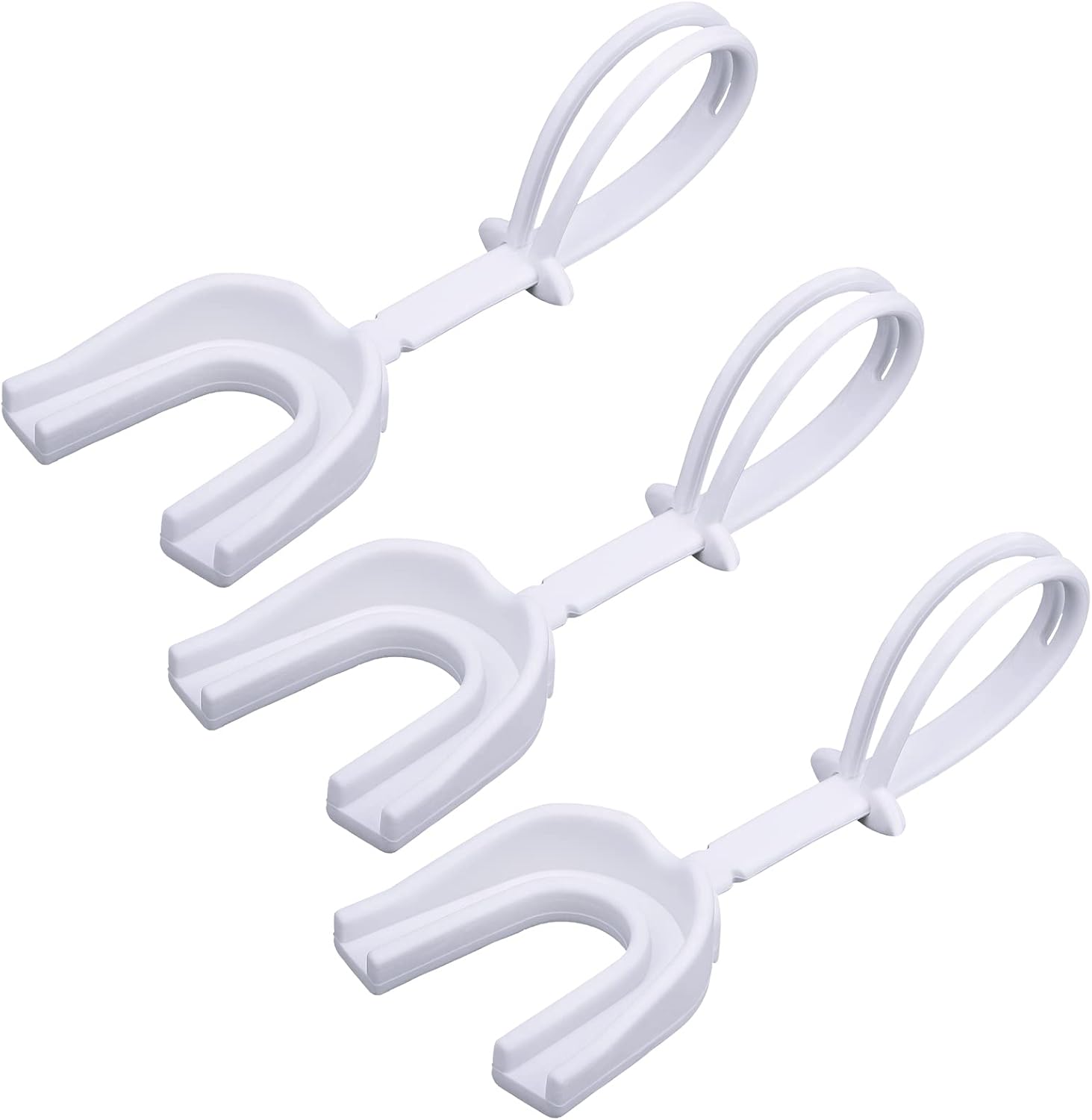 TOODOO 3 Pcs Football Mouth Guard with Strap youth mouth