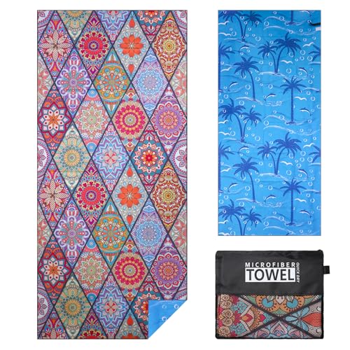 Vorvowry Telo Mare Grande Microfibra Uomo Donna Leggero...