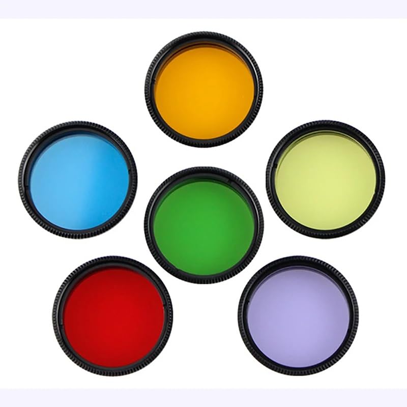 Accesorios para telescopios de 6 colores intercambiables de 1.25" 3