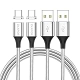 ✅Conexión Reversible --- Adaptadores Magnéticos Tipo C Reversibles, fácil de conectar y fácil separación, especialmente conveniente para conducir y solo tiene una mano para manejar su carga. El indicador LED interno se enciende durante la carga, es fácil de usar en la oscuridad.
