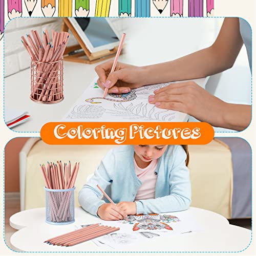 Chengu CG-CHENGU-3846 48 Pcs Rainbow Colored Pencils, 7 Color In 1 Rainbow Pencil For Kids, Wooden Colored Pencil Multi Colored Pencils Bulk thumb #4