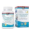 Nordic-Naturals-Ultimate-Omega-Lemon-Flavor-1280-mg-Omega-3-90-Soft-Gels-High-Potency-Omega-3-Fish-Oil-Supplement-with-EPA-DHA-Promotes-Brain-Heart-Health-Non-GMO-45-Servings Nordic Naturals Ultimate Omega, Lemon Flavor - 90 Soft Gels - 1280 mg Omega-3 - High-Potency Omega-3 Fish Oil Supplement with EPA & DHA - Promotes Brain & Heart Health - Non-GMO - 45 Servings