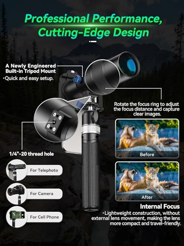 APEXEL 30X Enhanced Telephoto Lens