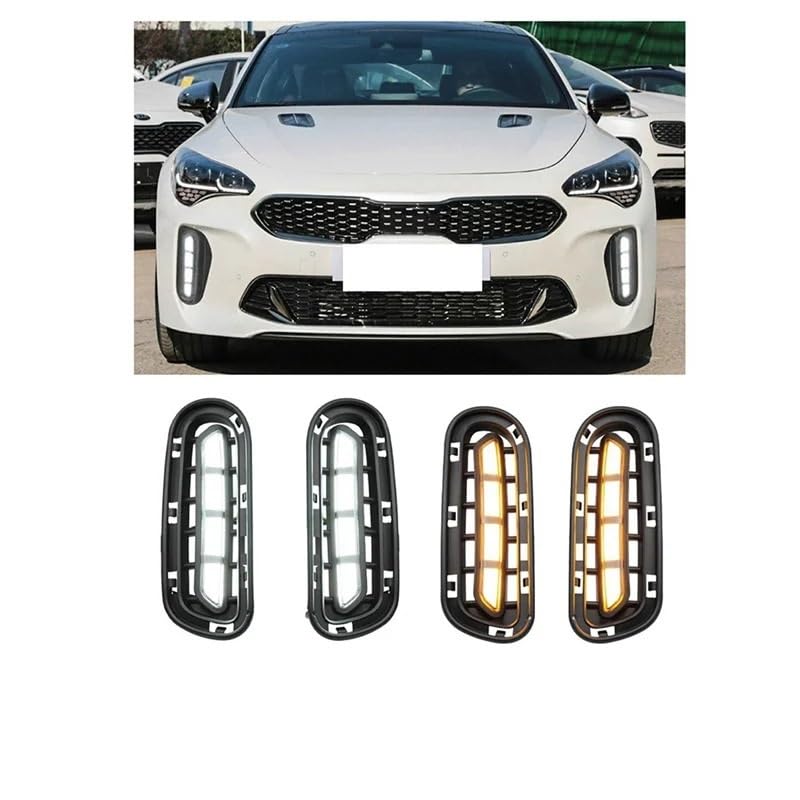 Feux de jour clignotants à LED Stinger avec antibrouillard