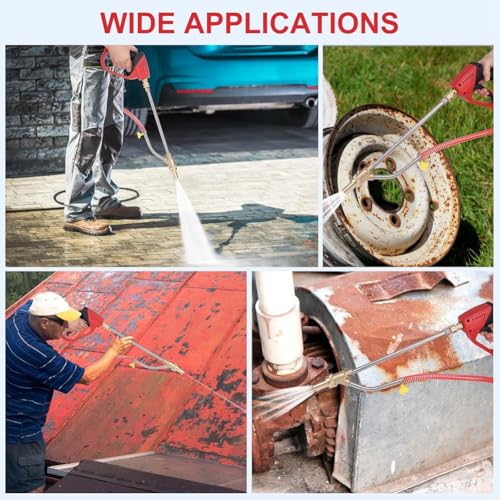 Kit de sablage 5000 PSI pour nettoyeur haute pression avec buses