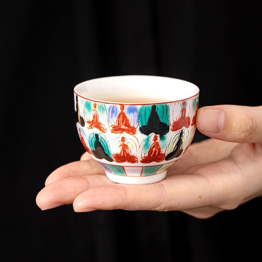 Kubek do herbaty ceramiczny domowy kubek do herbaty wykwintny kubek dla gospodarza osobisty pojedynczy kubek Kung Fu zestaw do herbaty kubek do herbaty pojemnik do namaczania