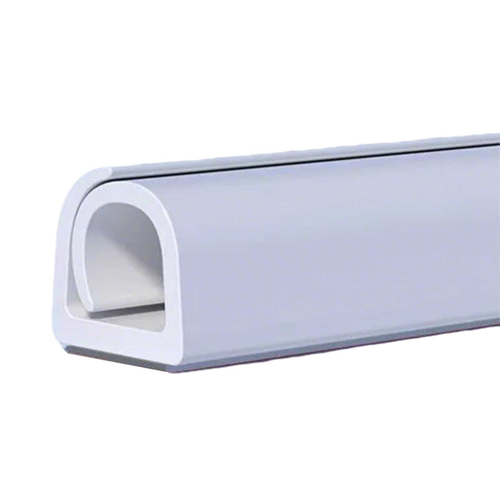 Protector De Cables De Doble Capa De PVC Blando, Escondecables Autoadhesivo para TV Montada En Pared, Reemplazo Fácil De Cables/Fácil De Desenrollar(10M)