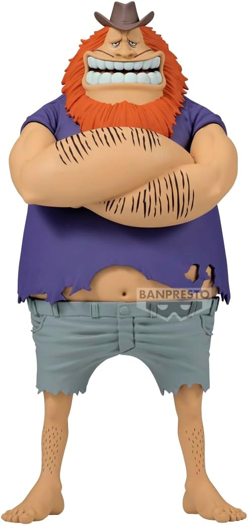Banpresto One Piece – Figura Jaguar D. Saul DXF The Grandline Series – 18 Cm – PVC Da Collezione – Ufficiale Giapponese