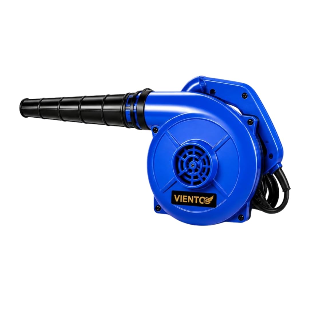 Viento 700W Electric Air Blower for Dust Cleaning High Speed Portable Handheld Air Blower with Extension Nozzle for PC Laptop Keyboard CPU Car Interior Home Office Workshop Cleaning (Blue)-image-35