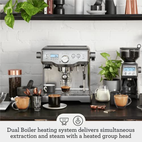 Breville The Dual Boiler Espresso Machine, BES920BSS, Brushed Stainless Steel by Breville - Image 2