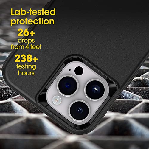 image for OtterBox iPhone 14 Pro Max (ONLY) Commuter Series Case - Black, Slim &