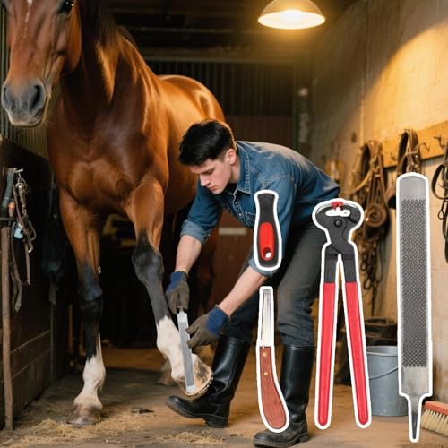 Cortadores de Casco para Cabras | Acessórios Para Detalhamento De Pôneis | Conjunto Ergonômico Multi