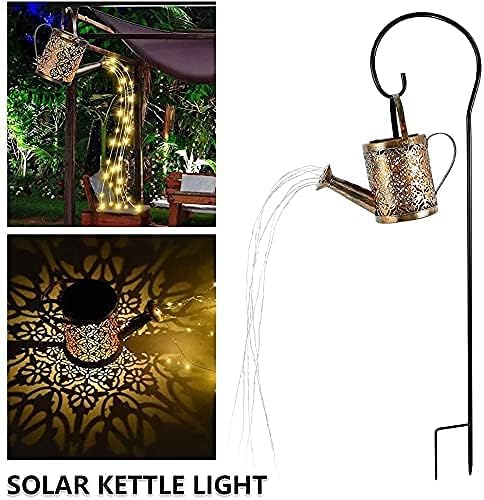 Watering Can Lights, Creative Solar Watering Can Fairy Lights - Image 3