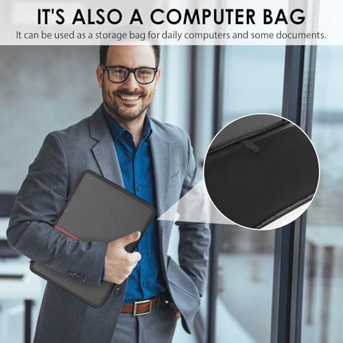 image for NAVASURE Laptop Sun Shade for Working Outside - Foldable Sun Glare Shi