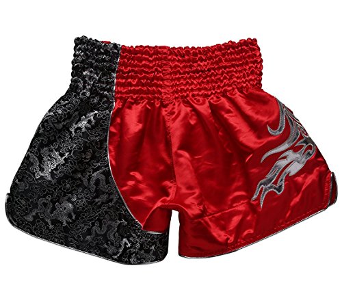FLUORY Muay Thai Fight Shorts,MMA Shorts Clothing Training Cage Fighting Grappling Martial Arts Kickboxing Shorts Clothing