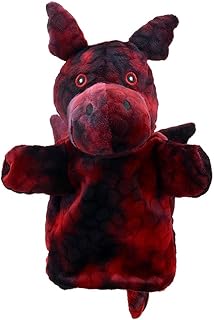 The Puppet Company - Animal Puppet Buddies - Dragon (Red) Hand Puppet