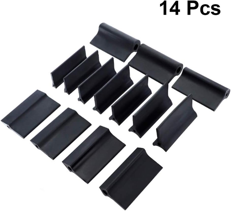 ULTECHNOVO Woodworking Sanding Blocks Holder | Rubber Sandpaper Mat Polishing Tool, Contour and Angle Sanding Grip Pack for Concave & Convex Profile Sanding 14pcs