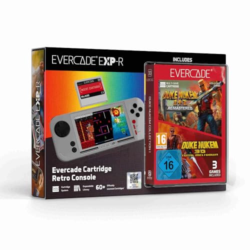 Blaze Evercade EXP-R and Duke Nukem Collection 1 (Bundle)