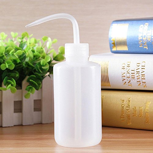 Wash Bottle, Oamceg 2 Pack Plastic Watering Can, Squirt Bottle, Squeeze Bottle For Chemistry, Industry, Lab & Gardening, 500Ml/17Oz, 1000Ml/34Oz #TOP3
