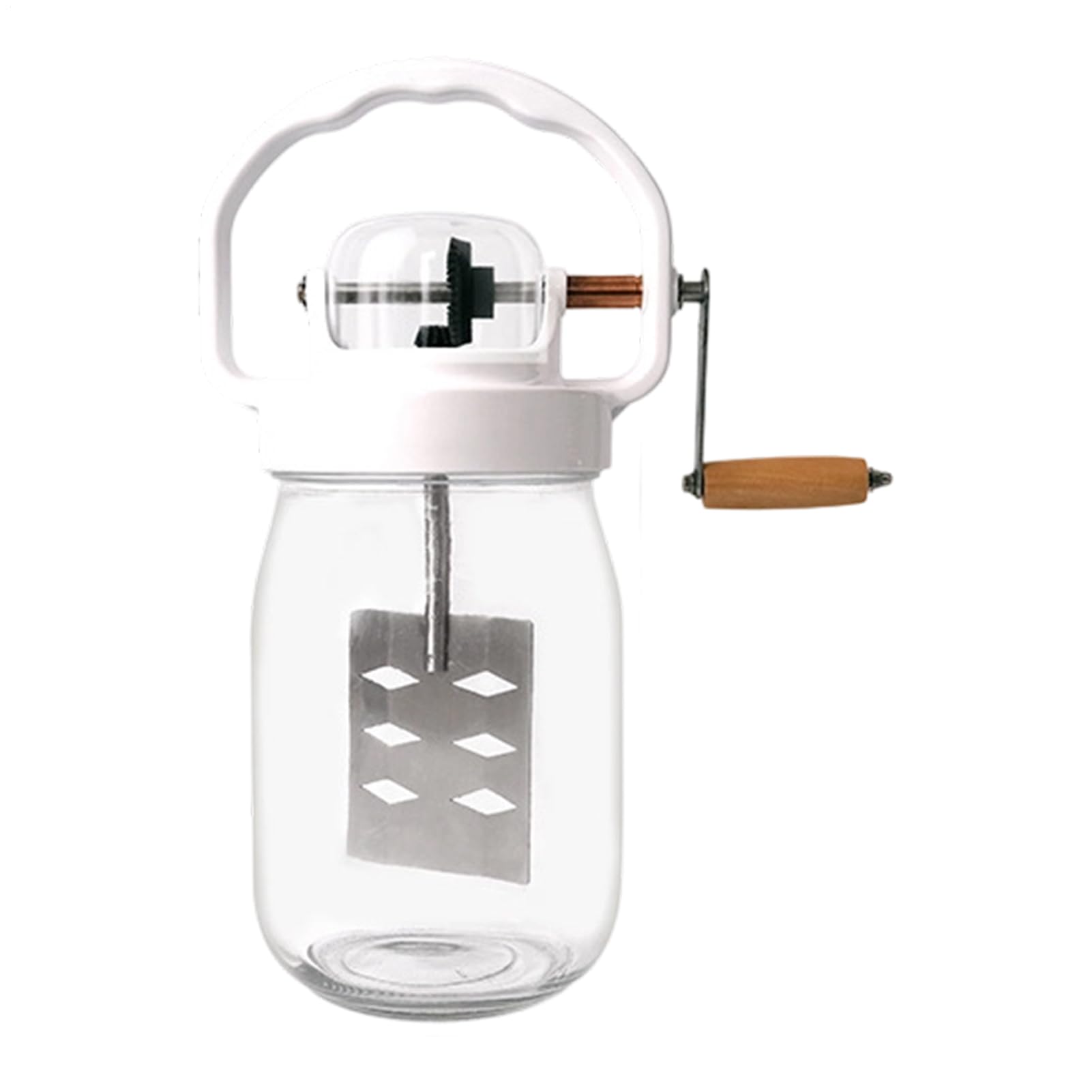 manuale,1500 ml Sbattitore manuale per uova - per preparazioni da forno | dolci, pappe bambini, farina, marmellate, uova, salse, pancake,Cucina Pasticceria Cibo infantile Farina di grano Marmellata S