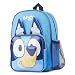 Produktbild Bluey Rucksack Kinder Kindergartenrucksack Mädchen Jungen(Blau 3D)