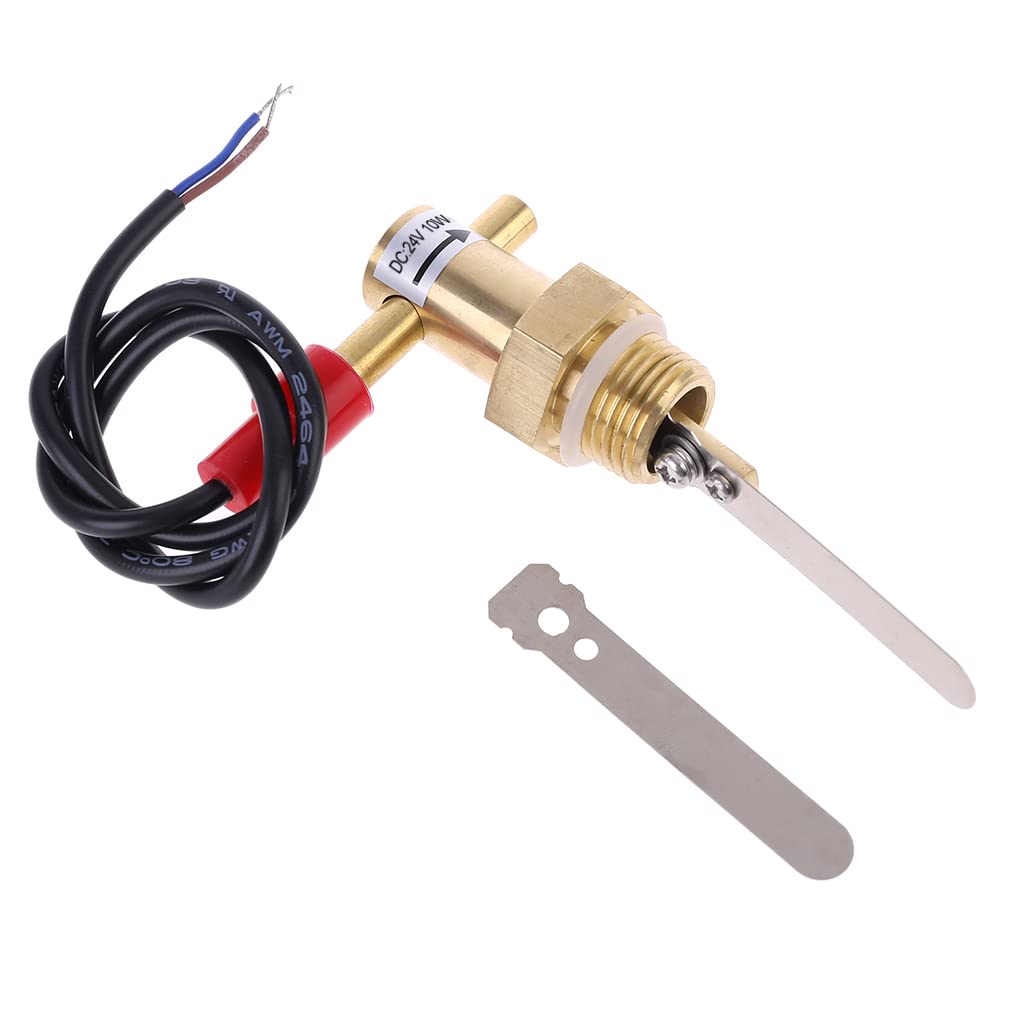 Interruptor de flujo, profesional G1/5.1 cm Water DN15 líquido que fluye 10 W, cuerpo de latón para - 220 V