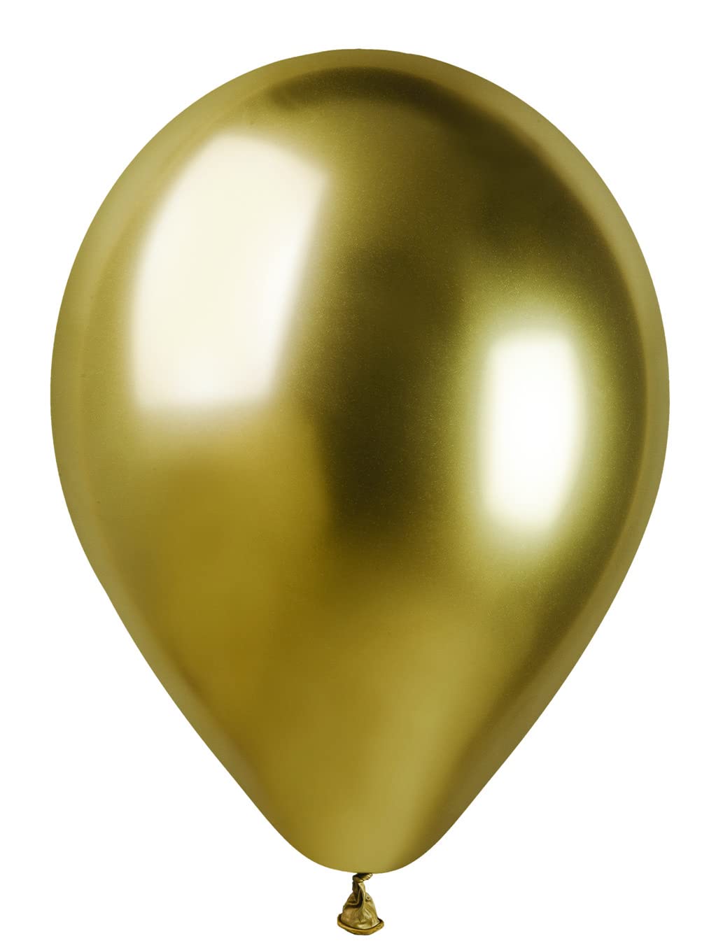Pack 50 balloons metallized in natural latex Premium Quality G120 (Ø 33cm / 13"), gold metallized