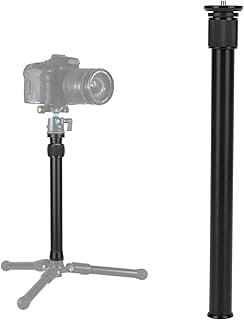 Vbestlife Camera Extension Rod,Universal 60cm Adjusable Aluminium Alloy Monopod,Handheld Monopod Portable Extension Camera Rod(BLACK)