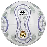 balones mini Núcleo de espuma sólida Adidas, RM Mini Home, Balón De Fútbol, Blanco/Silvmt/Lpurpl/B, 1, Admirador Unisex