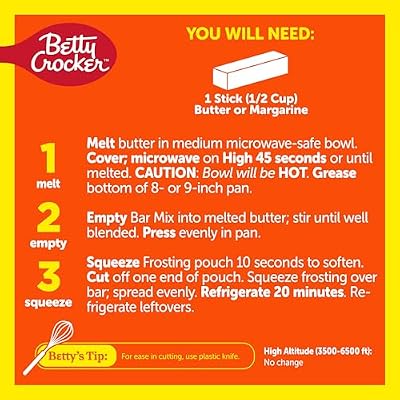 Betty Crocker REESE'S Peanut Butter No Bake Bars Mix With HERSHEYS Milk Chocolate Frosting, 17.3 oz