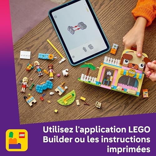 Lego Friends La Boutique D'accessoires Pour Les Animeaux De Compagnie 42650 Lego La Boite - vue 8