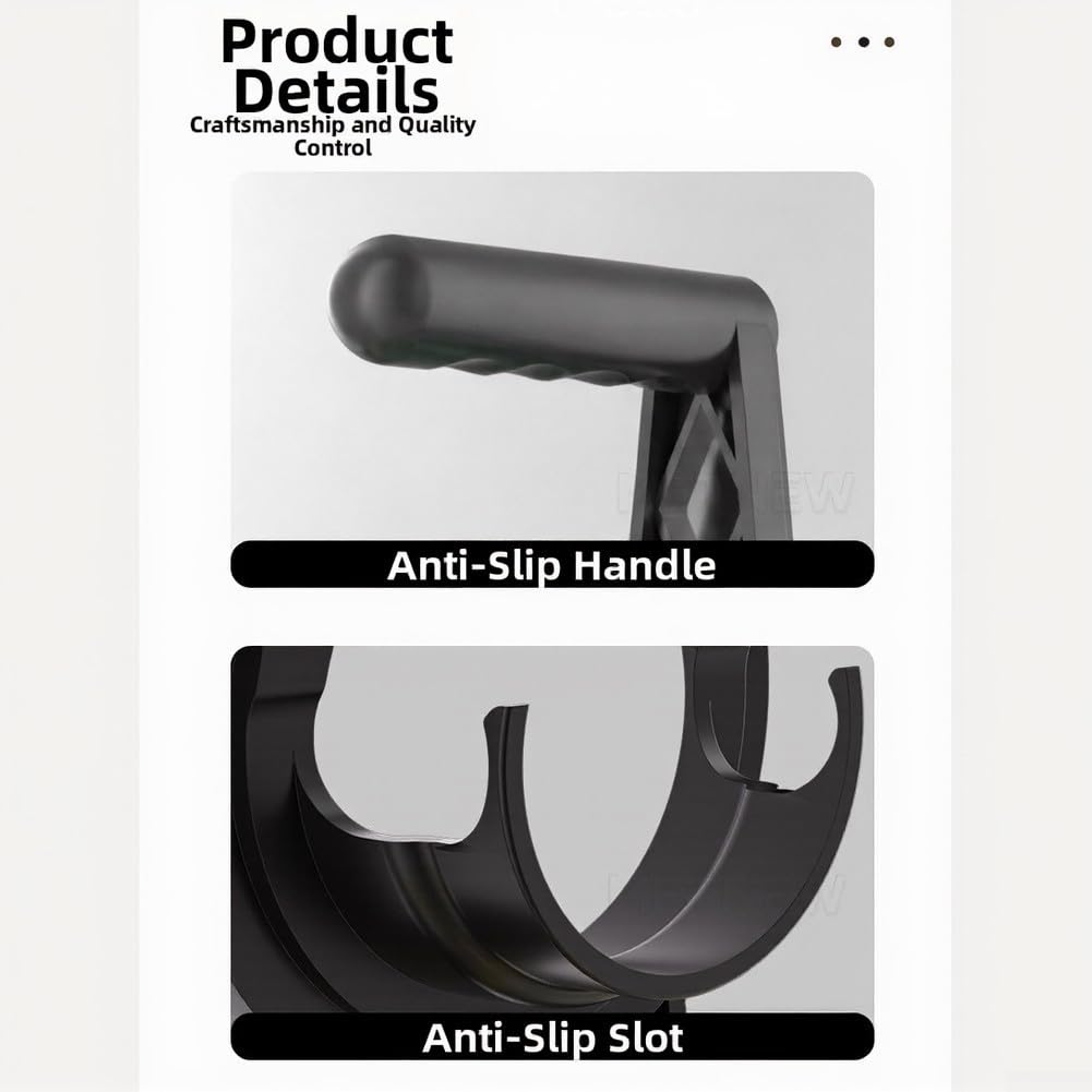 Support Enrouleur Câble Portable Double Base Stable(A)