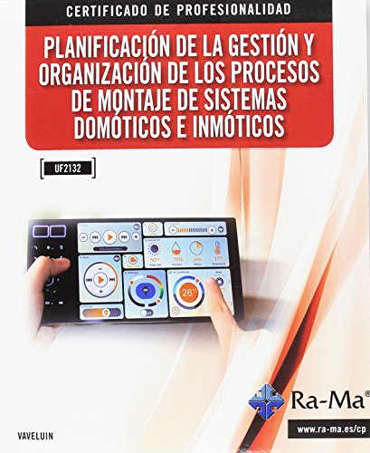 Planificación de la gestión y organización de los procesos de montaje de sistemas domóticos e inmóti