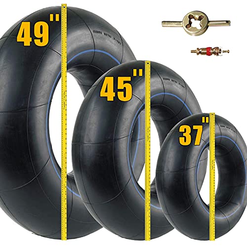 River Tube for Floating Heavy Duty Rubber Snow Tube | River Tube, Sledding Float | Pool Closing Inner Tube | Truck Inner Tubes (37")