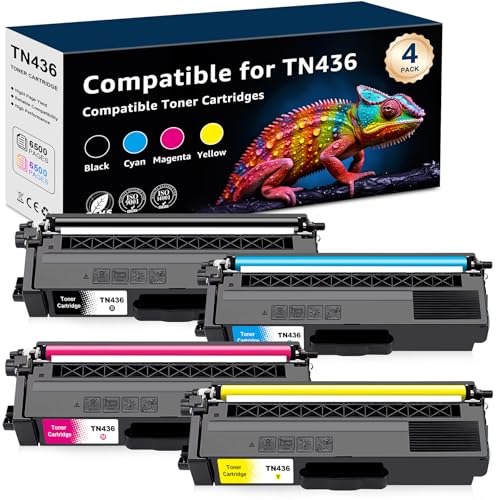 Cartouches toner TN-436 de rechange pour imprimantes HL-L8360CDW MFC-L8900CDW