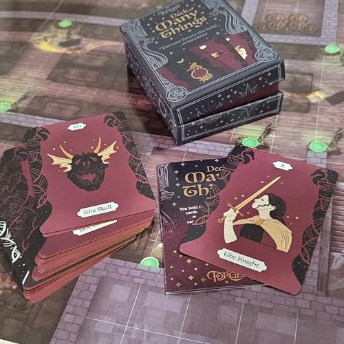 Forged Dice Co. Deck of Many Things - Premium RPG Playing Cards with Unique Art Illustrations - Compatible with Dungeons and Dragons Board Game, D&D 5e, DND Accessories - Image 5