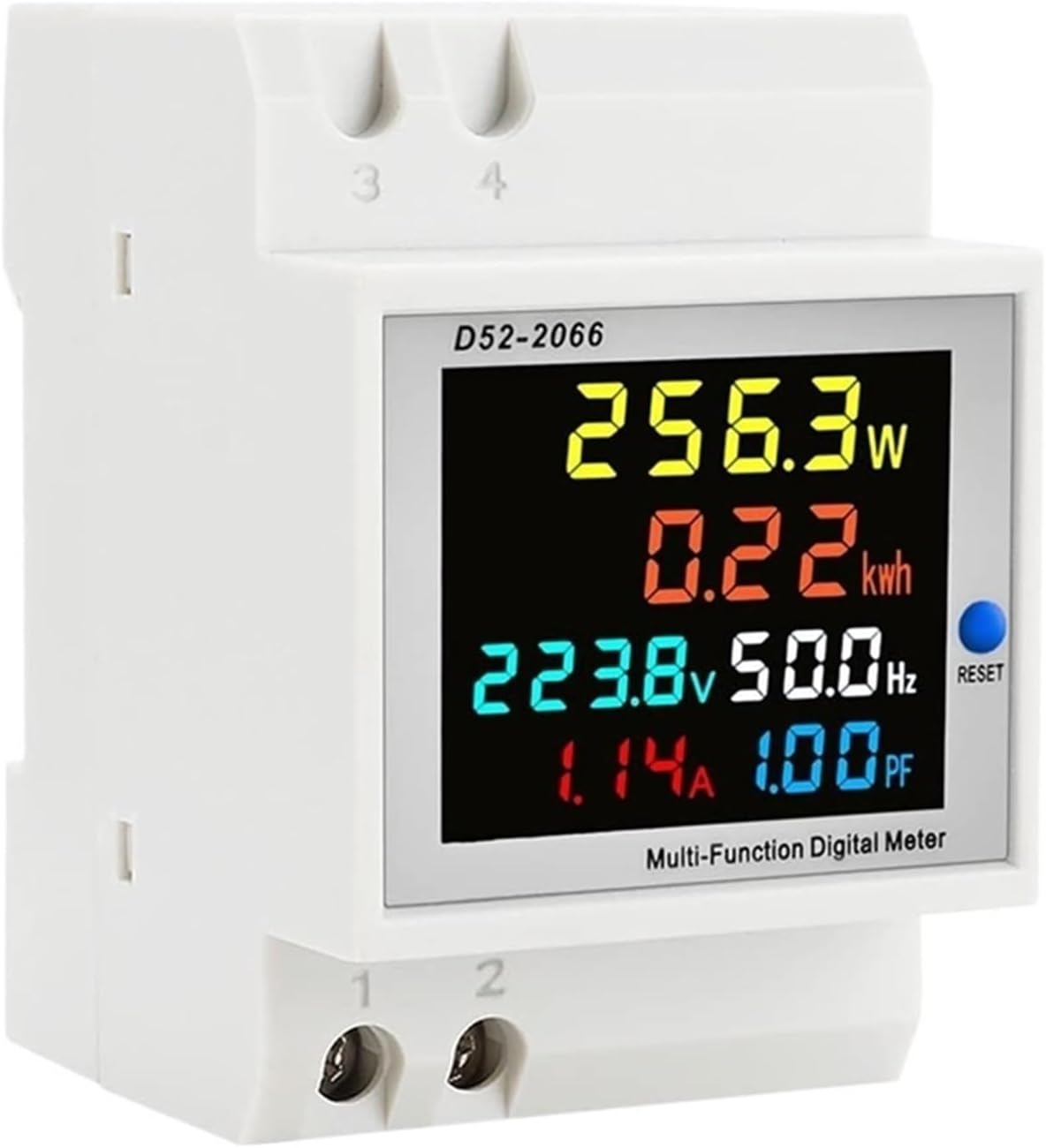 Digital single-phase energy meter power consumption monitor AC110V 40V-300V 100A