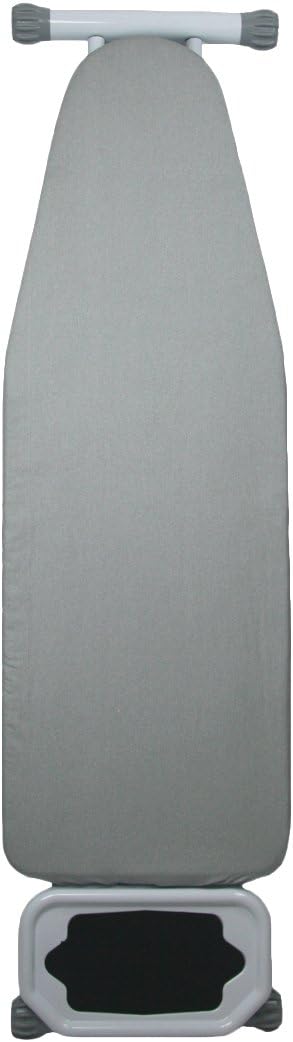 Lady Grown Extra-Wide Steel Top Professional Ironing Board with Solid Steam Iron Rest and Heat Resistant Cotton Cover