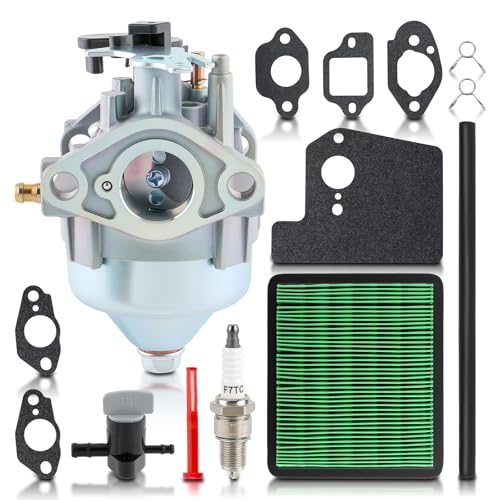 Topkidame GCV170 Carburetor Compatible with Honda GCV170LA GCV200LA HRN216 HRX217K6 Lawn Mowers Compatible with GCV170LA G5B GCV170LA G5BR GCV170LA S3B Engine with Tune Up Kit