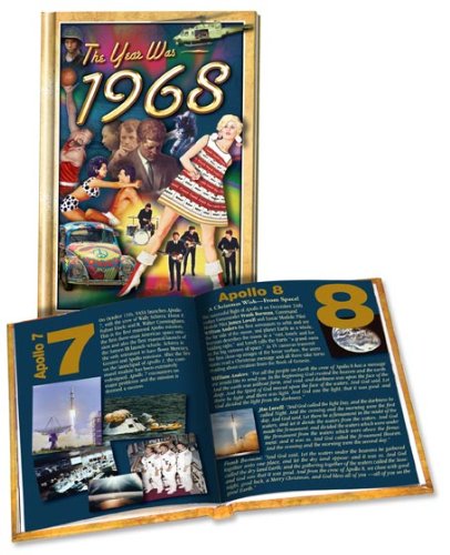 "The Year Was 1968" Hardcover Mini Book: Happy ... 0922658684 Book Cover