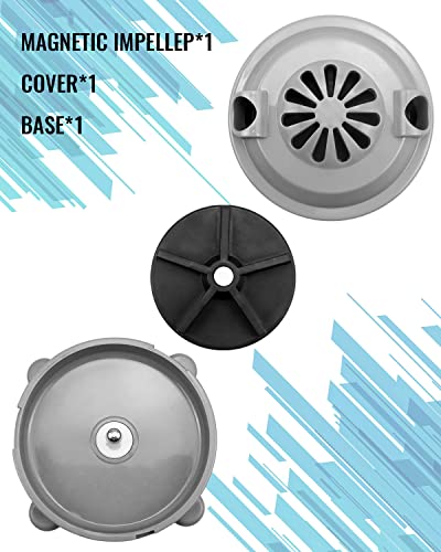 Emiho Magnetic Jet Motor Head Replace Bf-004 4 Pin Fit For Luraco Jet Motor Pedicure Spa Chair Part Includes Propeller And Cap #TOP1