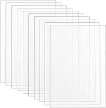 14 Pieces Plexiglass Transparent Acrylic Sheet, Transparent Acrylic Panel, for Home Decoration, Display, Frame, DIY, Painting, Printing Crafts Frames(25 x 20 cm)